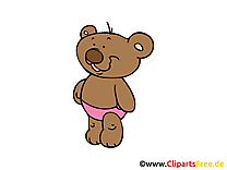 Ours en peluche image - Maternelle images cliparts