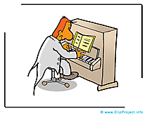 Piano illustration à télécharger gratuite