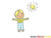 Soleil gosse images – Maternelle clipart gratuit