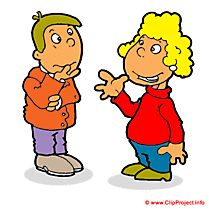 Deux personnes clipart gratuit