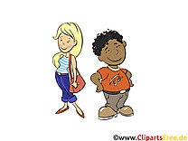 Gens illustration gratuite - Personnes clipart