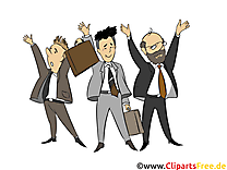 Hommes d'affaires clipart - Gens dessins