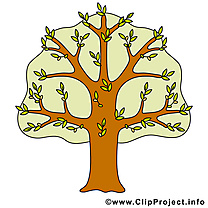 Arbre dessins gratuits - Printemps clipart gratuit