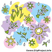 Printemps clip art gratuit – images gratuites