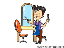 Coiffeur clip art gratuit - Profession dessin