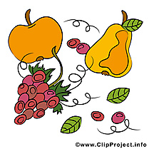 Action de grâce image - Fruits clipart