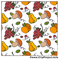 Fruits illustration - Action de grâce images gratuites