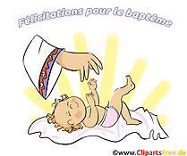 Bébé dessin à télécharger - Baptême images