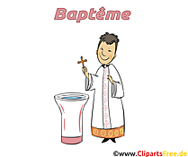 Prêtre baptême dessin gratuit à télécharger