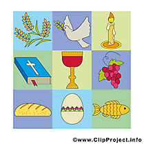 Clip arts gratuits communion illustrations