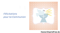 Colombe image gratuite – Communion illustration