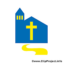 Dessin église – Communion clip arts gratuits