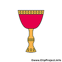 Vin illustration gratuite – Communion clipart