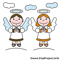 Anges gratuite – Confirmation clipart