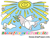 Colombe images gratuites – Pentecôte clipart gratuit