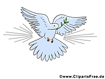 Pigeon clipart gratuit - Pentecôte images