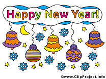 Bon nouvel an image gratuite – Bonne année illustration