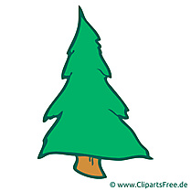 Clip art gratuit sapin – Bonne année dessin