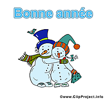 Fête clip art – Bonne année gratuite