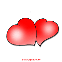 Coeur clip art Saint Valentin