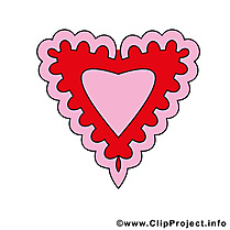 Coeur images - Saint-Valentin dessins gratuits