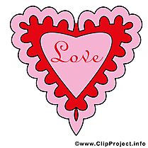 Saint-Valentin image gratuite - Coeur illustration