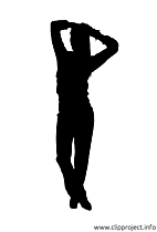 Fitness silhouette image à télécharger gratuite