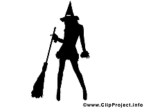 Halloween image gratuite - Silhouette images cliparts