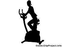 Home-trainer dessin - Silhouette images