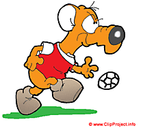 Football clipart souris