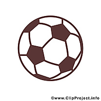 Ballon clip art – Football image gratuite