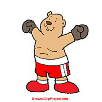 Boxeur ours clipart gratuit