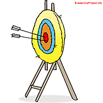 Cibles clipart gratuit