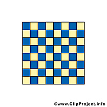 Échiquier clip art gratuit - Échecs dessin