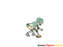 Football américain clip art – Ballon image