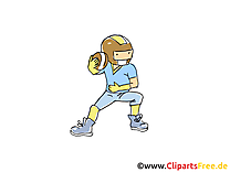 Football américain illustration gratuite