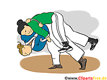 Judo clip art gratuit – Arts martiaux images