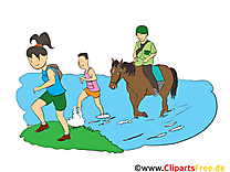 Marathon image gratuite – cheval clipart