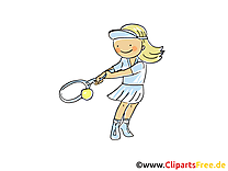 Tennis image - Raquette images cliparts