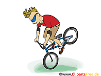 Vélo de montagne illustration à télécharger gratuite