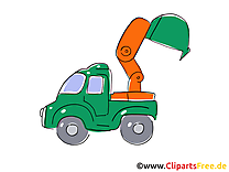 Machine de terrassement clipart gratuit