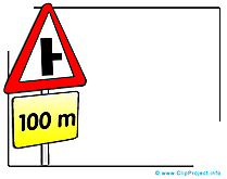 Panneaux routiers dessin - Signaux de route image