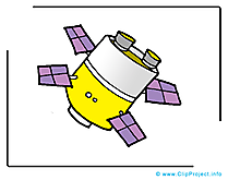 Satellite cliparts gratuis - Cosmos images gratuites