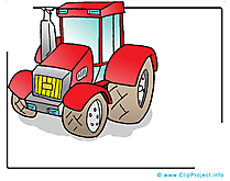 Tracteur clip art image gratuite