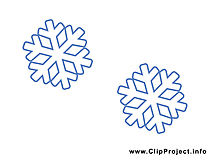 Flocons cliparts gratuis - Neige images gratuites