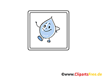 Goutte d'eau dessins gratuits - Pluie clipart