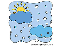 Hiver dessins gratuits - Neige clipart gratuit