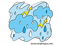 Mauvais temps images gratuites – Orage clipart gratuit