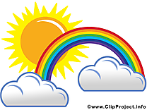 Nuages image à télécharger - Soleil clipart