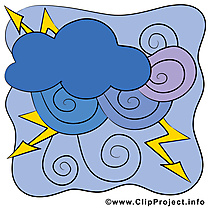 Orage clipart gratuit - Tempête images